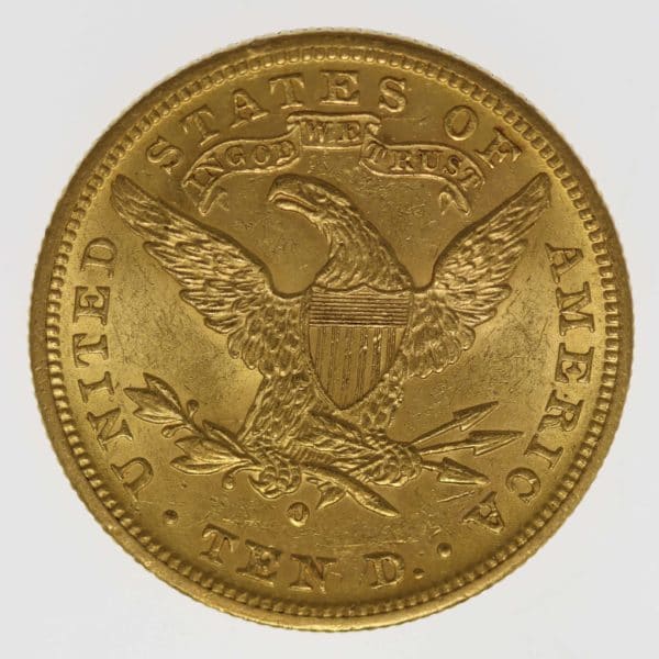 usa - USA 10 Dollars 1903 O Liberty / Kopf