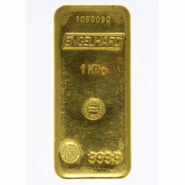 goldbarren - Goldbarren 1000 Gramm Engelhard