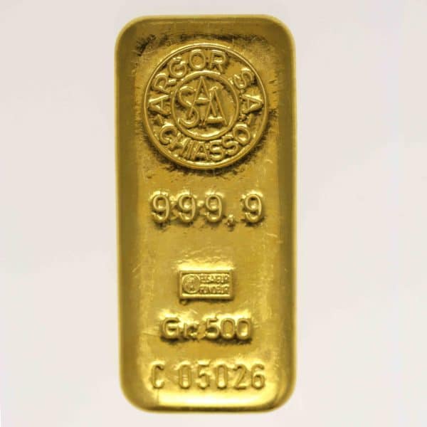 - Themenspecial: Historische Goldbarren