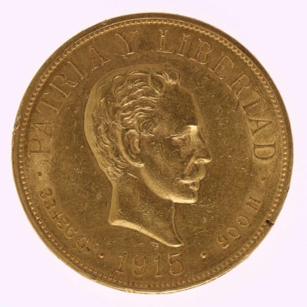 kuba - Kuba 20 Pesos 1915