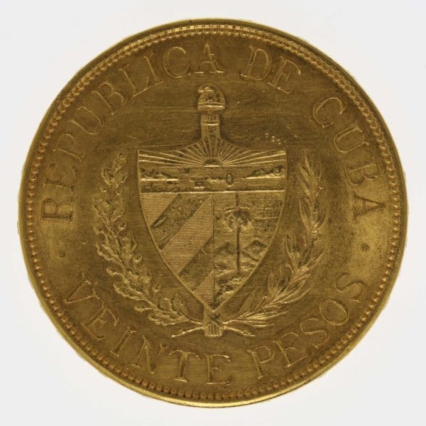 kuba - Kuba 20 Pesos 1915