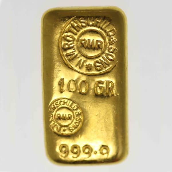 - Themenspecial: Historische Goldbarren