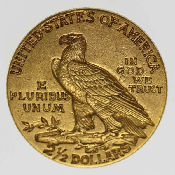 usa - USA 2,5 Dollars 1911 Indianer