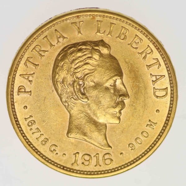 kuba - Kuba 10 Pesos 1916