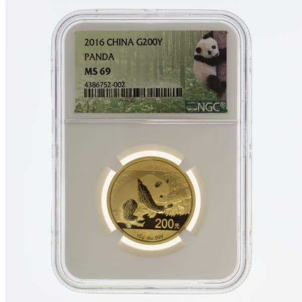 china - China Panda 200 Yuan 2016 15g