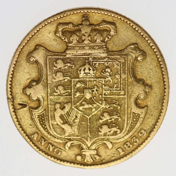 grossbritannien - Großbritannien William IV. Sovereign 1832