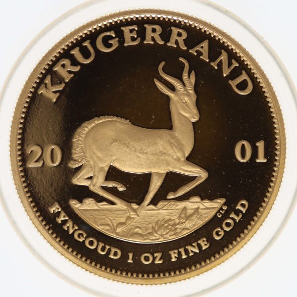suedafrika - Südafrika Krügerrand 4 Coin Proof Set 2001