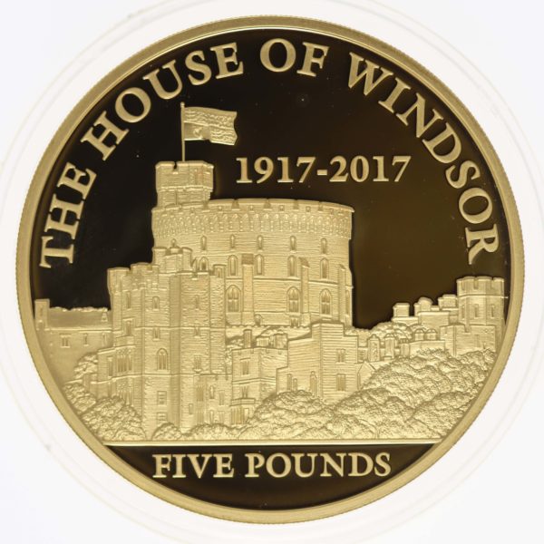grossbritannien - Guernsey Elisabeth II. 5 Pounds 2017