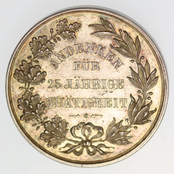 altdeutschland-deutsche-silbermuenzen - Augsburg Silbermedaille o.J.