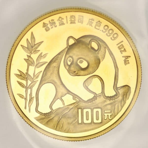 china - China Panda 1 Unze 1990