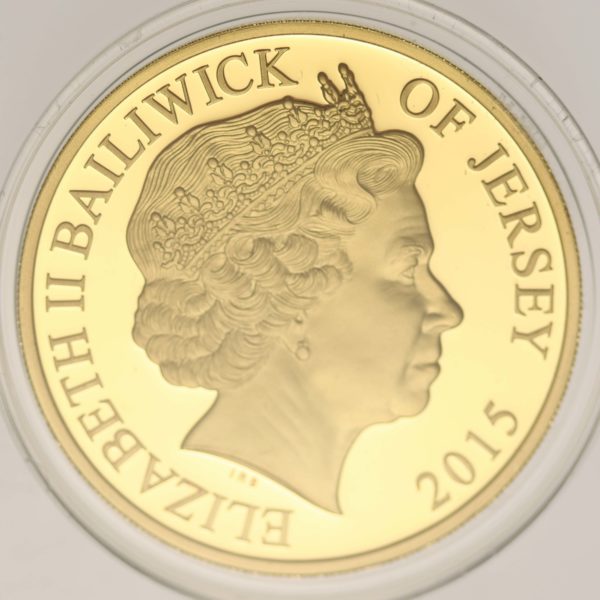 grossbritannien - Jersey Elisabeth II. 5 Pounds 2015