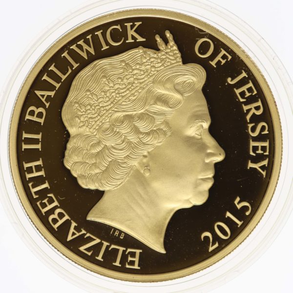 grossbritannien - Jersey Elisabeth II. 5 Pounds 2015