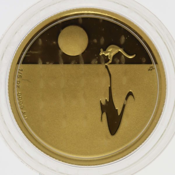 australien - Australien Elisabeth II. 25 Dollars 2018 Kangaroo at Sunset 1/5 OZ