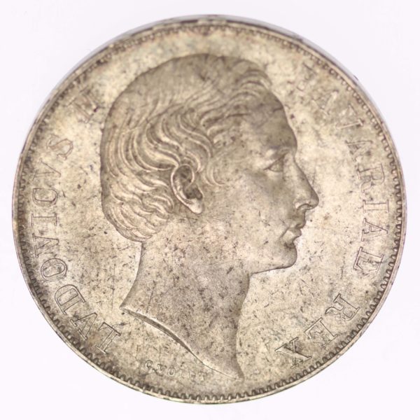 altdeutschland-deutsche-silbermuenzen - Bayern Ludwig II. Vereinstaler 1871