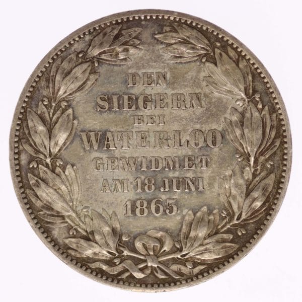 altdeutschland-deutsche-silbermuenzen - Hannover Georg V. Vereinstaler 1865