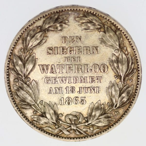 altdeutschland-deutsche-silbermuenzen - Hannover Georg V. Vereinstaler 1865