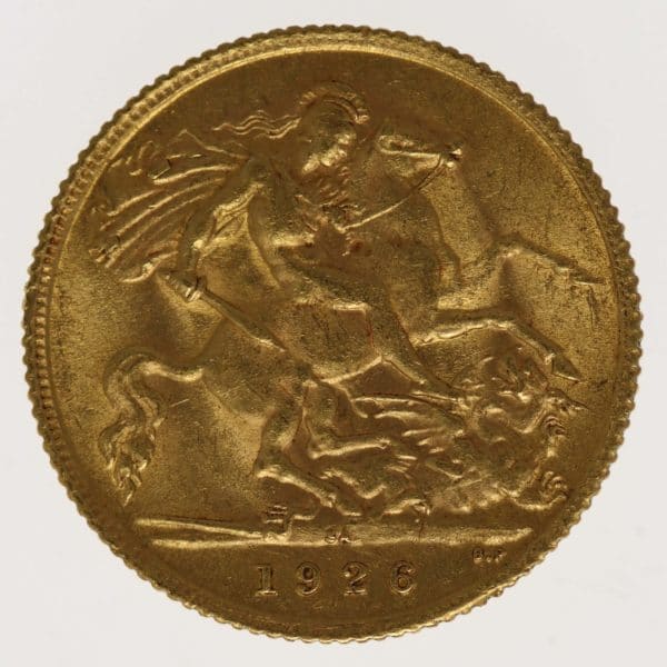 suedafrika - Südafrika Georg V. 1/2 Sovereign 1926 SA