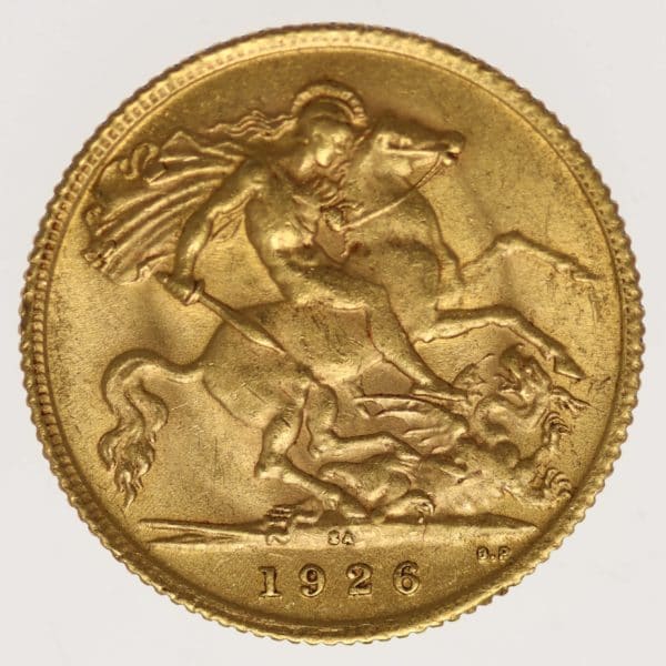 suedafrika - Südafrika Georg V. 1/2 Sovereign 1926 SA