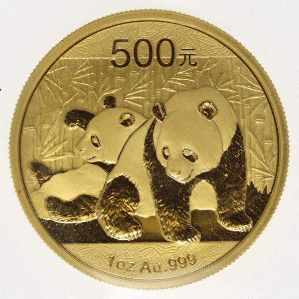 china - China Panda 500 Yuan 2010 1 Unze