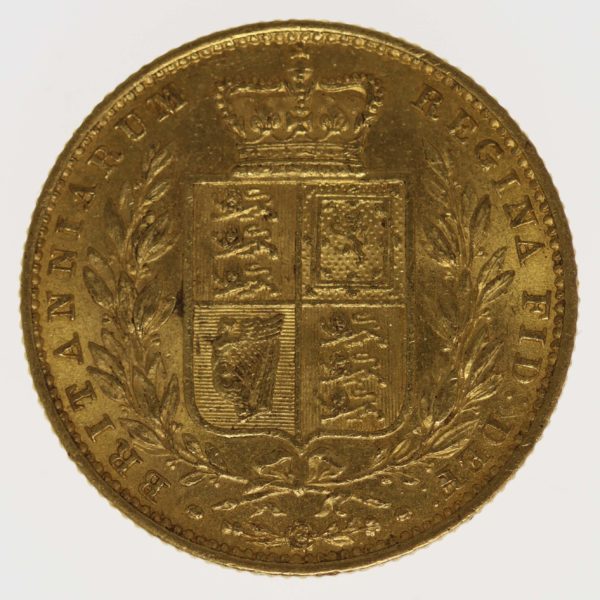 grossbritannien - Großbritannien Victoria Sovereign 1852