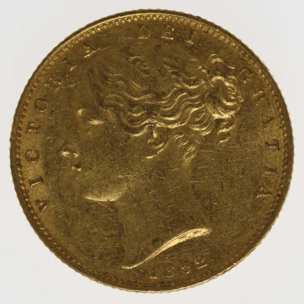 grossbritannien - Großbritannien Victoria Sovereign 1852