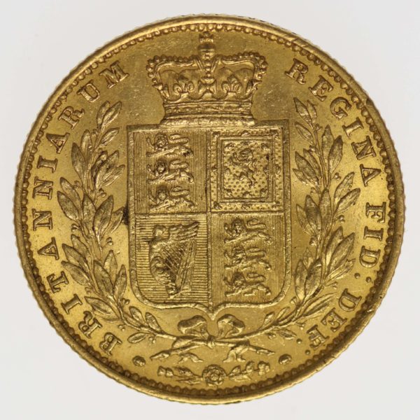 grossbritannien - Großbritannien Victoria Sovereign 1852