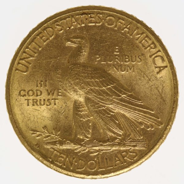 usa - USA 10 Dollars 1910 S Indianer