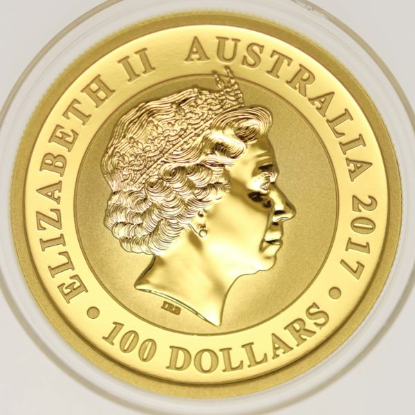 australien - Australien Elisabeth II. 100 Dollars 2017 Gold Swan