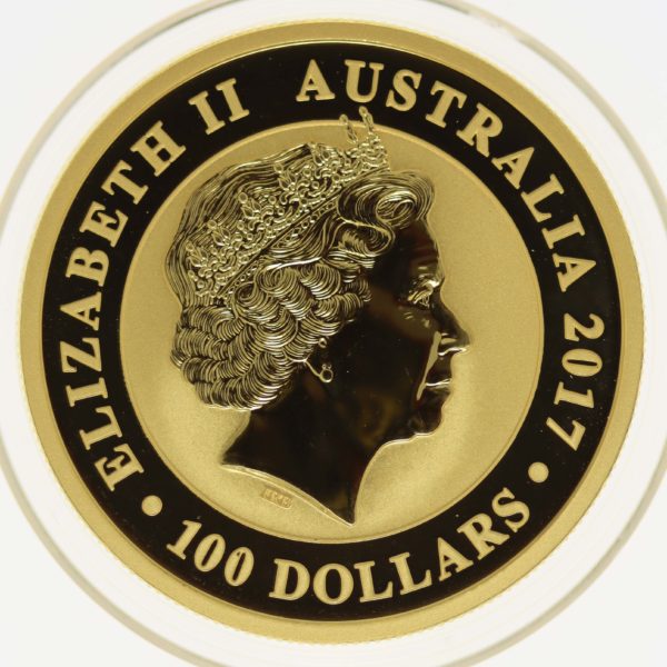 australien - Australien Elisabeth II. 100 Dollars 2017 Gold Swan