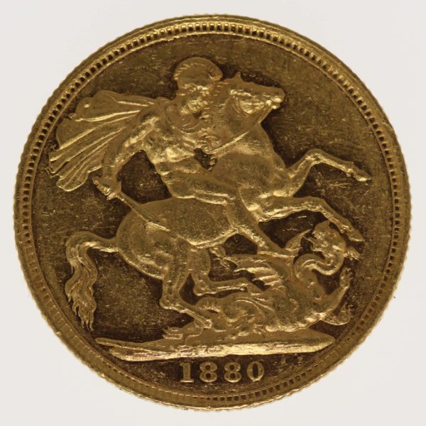 australien - Australien Victoria Sovereign 1880 S