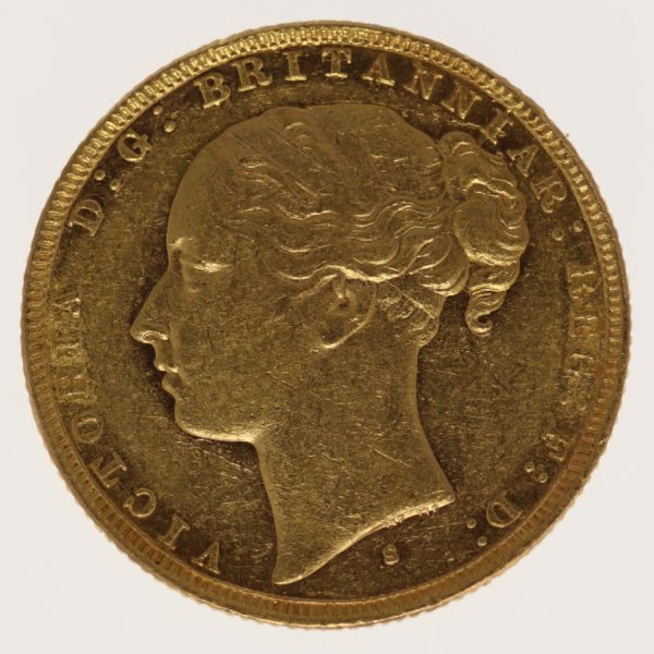 australien - Australien Victoria Sovereign 1880 S