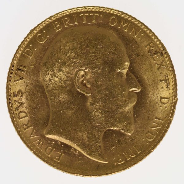 grossbritannien - Großbritannien Edward VII. Sovereign 1908