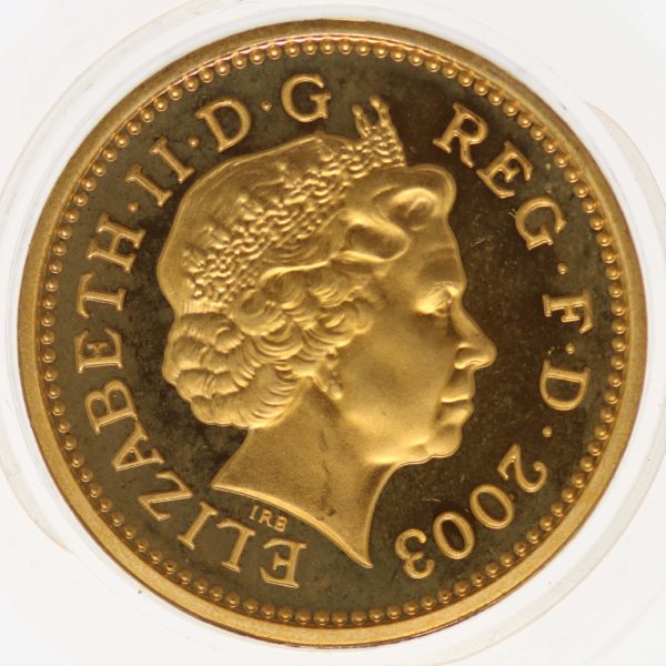 grossbritannien - Großbritannien Elisabeth II. 4 Coin Gold Proof Pattern Collection