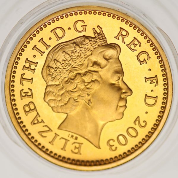 grossbritannien - Großbritannien Elisabeth II. 4 Coin Gold Proof Pattern Collection