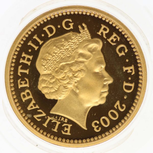 grossbritannien - Großbritannien Elisabeth II. 4 Coin Gold Proof Pattern Collection