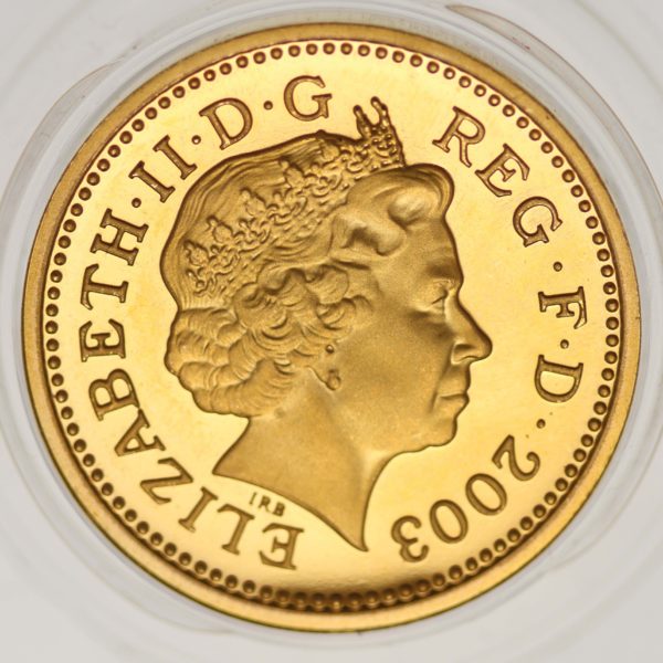 grossbritannien - Großbritannien Elisabeth II. 4 Coin Gold Proof Pattern Collection