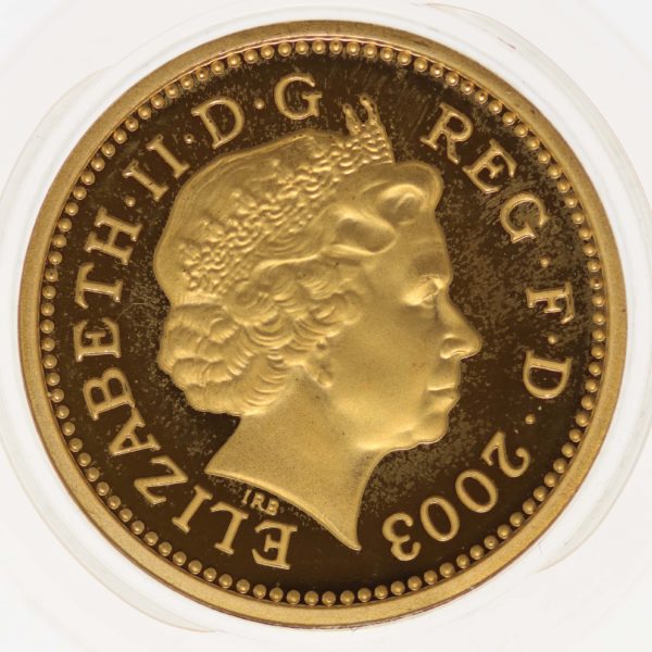 grossbritannien - Großbritannien Elisabeth II. 4 Coin Gold Proof Pattern Collection
