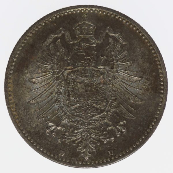 deutsches-kaiserreich-ab-1871-deutsche-silbermuenzen - 1 Mark 1886 D