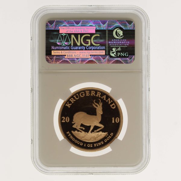suedafrika - Südafrika Krügerrand 1 Unze 2010 proof
