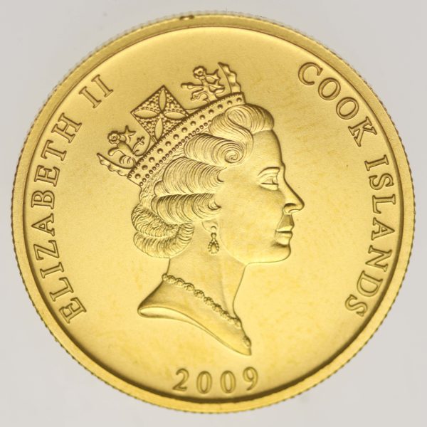 cook-islands - Cook Islands Elisabeth II. 50 Dollars 2009