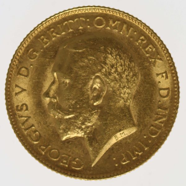 grossbritannien - Großbritannien Georg V.  1/2 Sovereign 1913