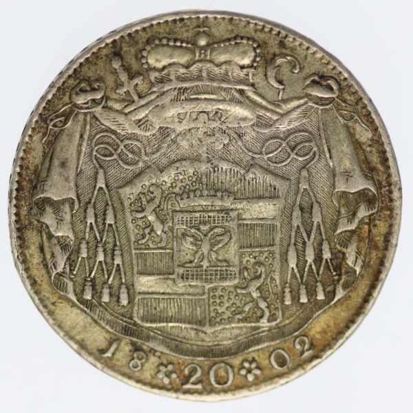 oesterreich-silbermuenzen-uebriges-europa - Österreich Salzburg 20 Kreuzer 1802