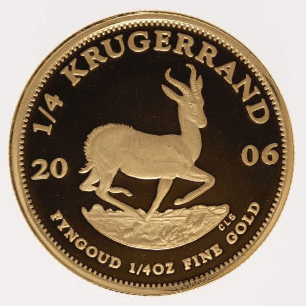 suedafrika - Südafrika Krügerrand 1/4 Unze 2006