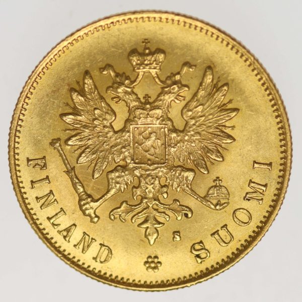 finnland - Finnland Alexander III. 10 Markkaa 1882