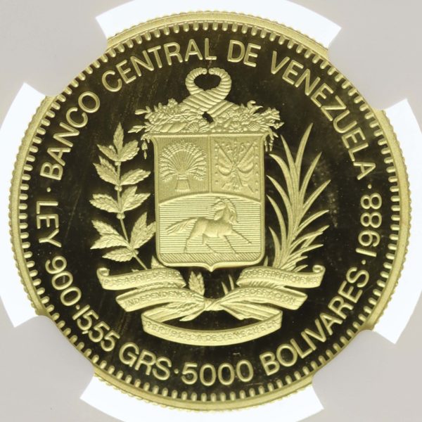 venezuela - Venezuela 5000 Bolivares 1988
