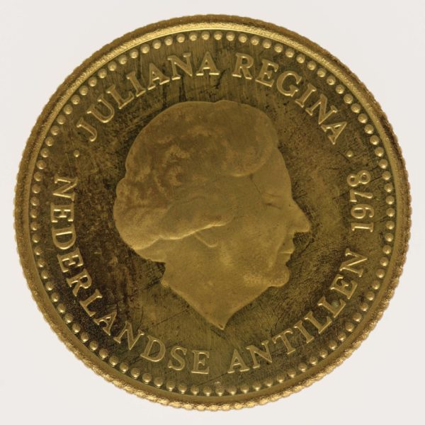niederlaendische-antillen, niederlande - Niederländische Antillen Juliana 100 Gulden 1978