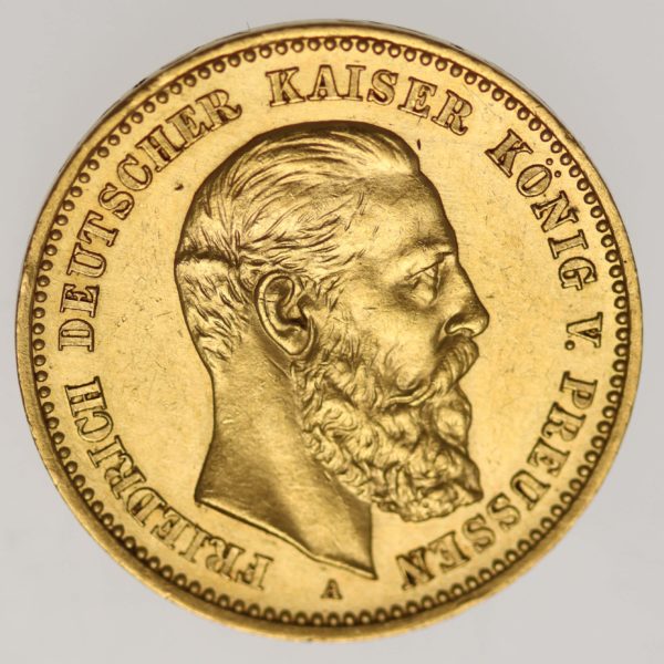 deutsches-kaiserreich-ab-1871 - Preussen Friedrich III. 10 Mark 1888