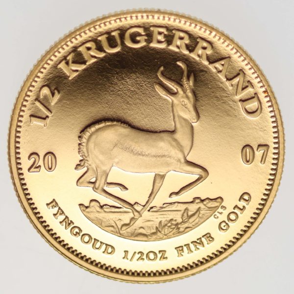 suedafrika - Südafrika Krügerrand 1/2 Unze 2007