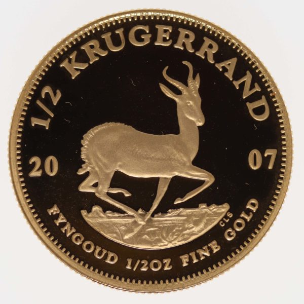 suedafrika - Südafrika Krügerrand 1/2 Unze 2007