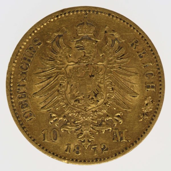 deutsches-kaiserreich-ab-1871 - Württemberg Karl 10 Mark 1872